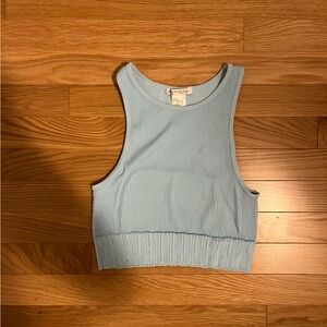 Blue tank top